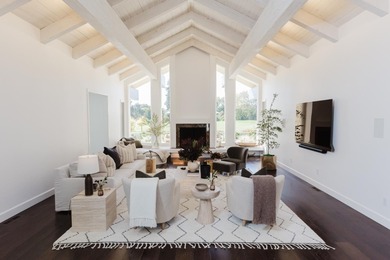 Single-level living is elevated in this completely renovated on  in California - for sale on GolfHomes.com, golf home, golf lot