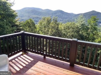 The most adorable, all wood, cabin with a magnificent view in on Sky Valley Resort and Country Club in Georgia - for sale on GolfHomes.com, golf home, golf lot