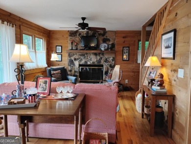 The most adorable, all wood, cabin with a magnificent view in on Sky Valley Resort and Country Club in Georgia - for sale on GolfHomes.com, golf home, golf lot