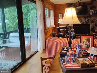 The most adorable, all wood, cabin with a magnificent view in on Sky Valley Resort and Country Club in Georgia - for sale on GolfHomes.com, golf home, golf lot