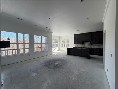 Kitchen has 2cm quartz & marble backsplash, along with stainless on Bella Vista - Metfield Golf Complex and Country Club in Arkansas - for sale on GolfHomes.com, golf home, golf lot