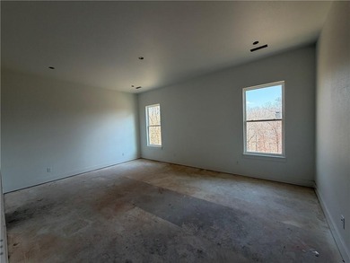 Kitchen has 2cm quartz & marble backsplash, along with stainless on Bella Vista - Metfield Golf Complex and Country Club in Arkansas - for sale on GolfHomes.com, golf home, golf lot