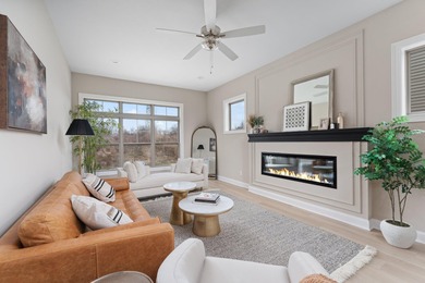 You will be blown away but the beauty of this newly finished new on The Course at Aberdeen in Indiana - for sale on GolfHomes.com, golf home, golf lot