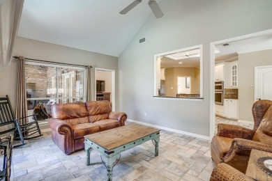 Custom Home in Pecan Plantation. Spacious Living room with wall on Pecan Plantation Country Club in Texas - for sale on GolfHomes.com, golf home, golf lot