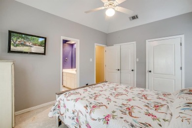 Custom Home in Pecan Plantation. Spacious Living room with wall on Pecan Plantation Country Club in Texas - for sale on GolfHomes.com, golf home, golf lot