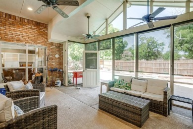 Custom Home in Pecan Plantation. Spacious Living room with wall on Pecan Plantation Country Club in Texas - for sale on GolfHomes.com, golf home, golf lot