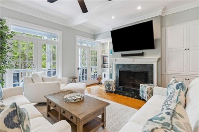 Discover coastal living at its finest in this stunning 3,883 sq on Haig Point Golf Club in South Carolina - for sale on GolfHomes.com, golf home, golf lot