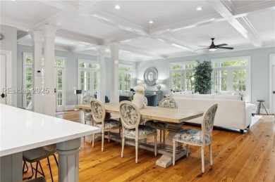 Discover coastal living at its finest in this stunning 3,883 sq on Haig Point Golf Club in South Carolina - for sale on GolfHomes.com, golf home, golf lot
