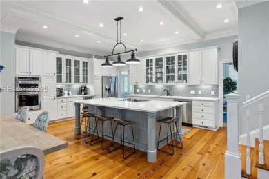 Discover coastal living at its finest in this stunning 3,883 sq on Haig Point Golf Club in South Carolina - for sale on GolfHomes.com, golf home, golf lot