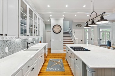 Discover coastal living at its finest in this stunning 3,883 sq on Haig Point Golf Club in South Carolina - for sale on GolfHomes.com, golf home, golf lot