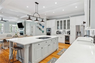 Discover coastal living at its finest in this stunning 3,883 sq on Haig Point Golf Club in South Carolina - for sale on GolfHomes.com, golf home, golf lot