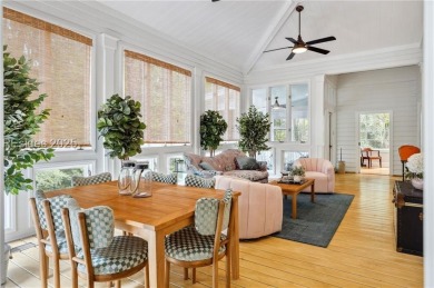 Discover coastal living at its finest in this stunning 3,883 sq on Haig Point Golf Club in South Carolina - for sale on GolfHomes.com, golf home, golf lot