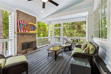 Discover coastal living at its finest in this stunning 3,883 sq on Haig Point Golf Club in South Carolina - for sale on GolfHomes.com, golf home, golf lot