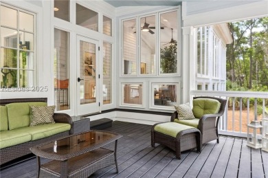 Discover coastal living at its finest in this stunning 3,883 sq on Haig Point Golf Club in South Carolina - for sale on GolfHomes.com, golf home, golf lot
