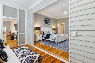 Discover coastal living at its finest in this stunning 3,883 sq on Haig Point Golf Club in South Carolina - for sale on GolfHomes.com, golf home, golf lot
