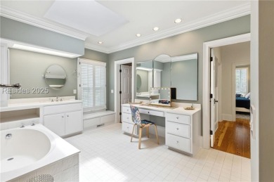Discover coastal living at its finest in this stunning 3,883 sq on Haig Point Golf Club in South Carolina - for sale on GolfHomes.com, golf home, golf lot