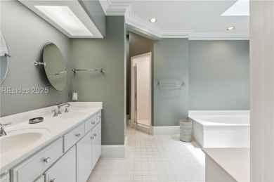 Discover coastal living at its finest in this stunning 3,883 sq on Haig Point Golf Club in South Carolina - for sale on GolfHomes.com, golf home, golf lot