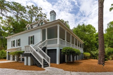 Discover coastal living at its finest in this 3,883 sq ft home on Haig Point Golf Club in South Carolina - for sale on GolfHomes.com, golf home, golf lot