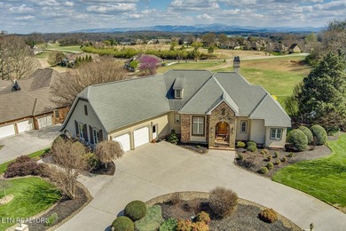 Custom Luxury Golf Course Home with Stunning 180 degrees on Rarity Bay Country Club - Loudon in Tennessee - for sale on GolfHomes.com, golf home, golf lot