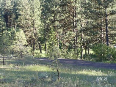 Nicely wooded lot with views to the west. Driveway is shared for on Meadowcreek Golf Resort in Idaho - for sale on GolfHomes.com, golf home, golf lot