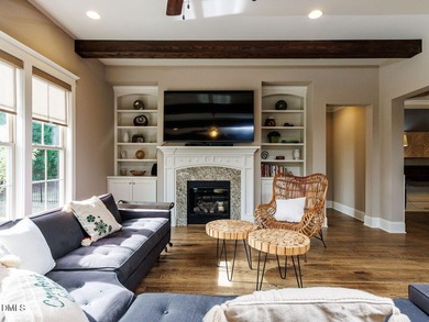 Main Floor Primary & In-Law Suite: Nestled beautifully among the on Heritage Golf Club in North Carolina - for sale on GolfHomes.com, golf home, golf lot