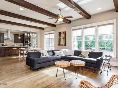 Main Floor Primary & In-Law Suite: Nestled beautifully among the on Heritage Golf Club in North Carolina - for sale on GolfHomes.com, golf home, golf lot