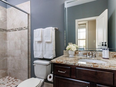 Main Floor Primary & In-Law Suite: Nestled beautifully among the on Heritage Golf Club in North Carolina - for sale on GolfHomes.com, golf home, golf lot