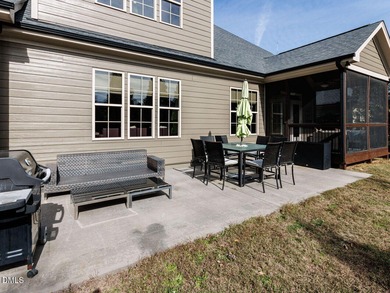 Main Floor Primary & In-Law Suite: Nestled beautifully among the on Heritage Golf Club in North Carolina - for sale on GolfHomes.com, golf home, golf lot