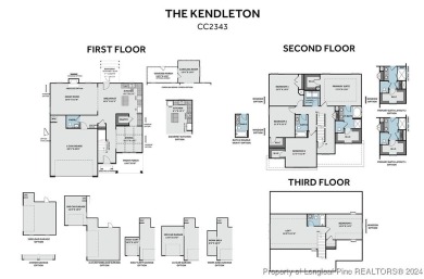 Kendleton CC2343 *E* 5BR/3.5 BA Energy Plus Home with 3085SF! on Legacy Golf Links in North Carolina - for sale on GolfHomes.com, golf home, golf lot