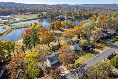 Comfortable handicap accessible home with large deck overlooking on Diamondhead Golf and Country Club in Arkansas - for sale on GolfHomes.com, golf home, golf lot