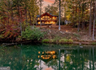 Overlooking a serene hidden lake-known by some residents as on White Path Golf Club in Georgia - for sale on GolfHomes.com, golf home, golf lot