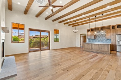 Discover this exceptional new custom home by Mirtha Davalos of on The Club At Las Campanas  in New Mexico - for sale on GolfHomes.com, golf home, golf lot