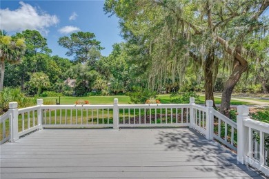 Multiple views can be enjoyed from this 3BR/3.5BA patio home in on The Landings Club - Marshwood in Georgia - for sale on GolfHomes.com, golf home, golf lot