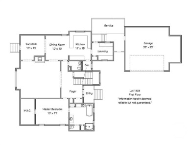 Multiple views can be enjoyed from this 3BR/3.5BA patio home in on The Landings Club - Marshwood in Georgia - for sale on GolfHomes.com, golf home, golf lot