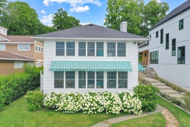 Enjoy the charm of one of the last Diamond lake cottages still on Diamond Lake Golf Club in Michigan - for sale on GolfHomes.com, golf home, golf lot