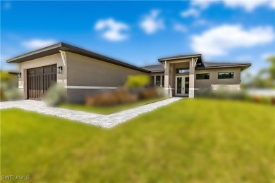Discover the perfect blend of modern elegance and Florida living on Burnt Store Golf Club in Florida - for sale on GolfHomes.com, golf home, golf lot