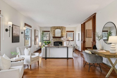 This classic farmhouse has been thoughtfully updated, blending on Red Oak Golf Course in Minnesota - for sale on GolfHomes.com, golf home, golf lot