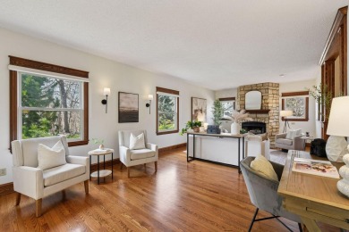 This classic farmhouse has been thoughtfully updated, blending on Red Oak Golf Course in Minnesota - for sale on GolfHomes.com, golf home, golf lot