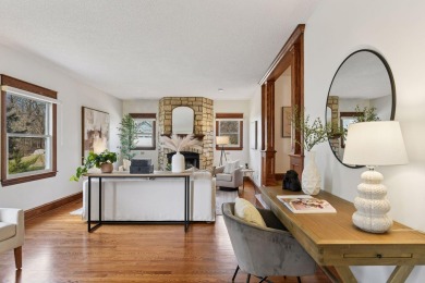 This classic farmhouse has been thoughtfully updated, blending on Red Oak Golf Course in Minnesota - for sale on GolfHomes.com, golf home, golf lot