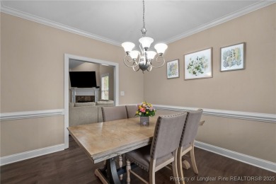 The best of both worlds! Family time downstairs & a bonus room on Anderson Creek Golf Club in North Carolina - for sale on GolfHomes.com, golf home, golf lot