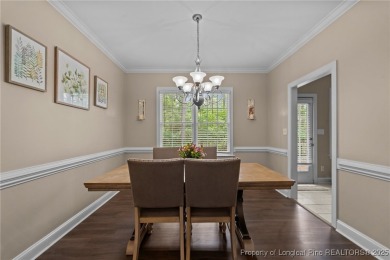 The best of both worlds! Family time downstairs & a bonus room on Anderson Creek Golf Club in North Carolina - for sale on GolfHomes.com, golf home, golf lot