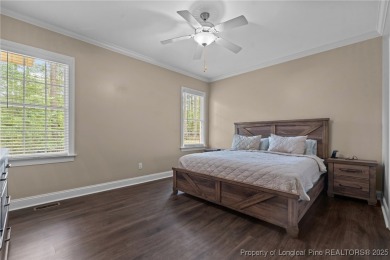 The best of both worlds! Family time downstairs & a bonus room on Anderson Creek Golf Club in North Carolina - for sale on GolfHomes.com, golf home, golf lot