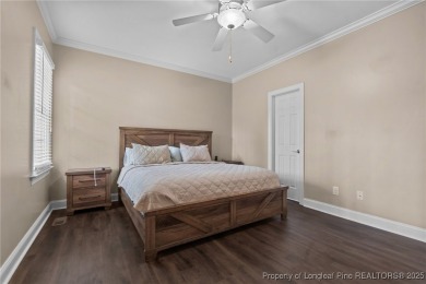 The best of both worlds! Family time downstairs & a bonus room on Anderson Creek Golf Club in North Carolina - for sale on GolfHomes.com, golf home, golf lot