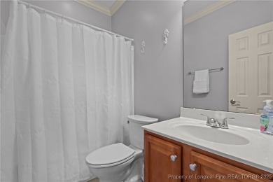 The best of both worlds! Family time downstairs & a bonus room on Anderson Creek Golf Club in North Carolina - for sale on GolfHomes.com, golf home, golf lot