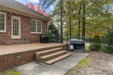 The best of both worlds! Family time downstairs & a bonus room on Anderson Creek Golf Club in North Carolina - for sale on GolfHomes.com, golf home, golf lot