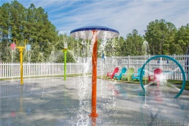 The best of both worlds! Family time downstairs & a bonus room on Anderson Creek Golf Club in North Carolina - for sale on GolfHomes.com, golf home, golf lot