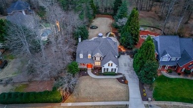 This stunning luxury home at 4027 Hickory Fairway Drive on The Golf Club At Bradshaw Farm in Georgia - for sale on GolfHomes.com, golf home, golf lot
