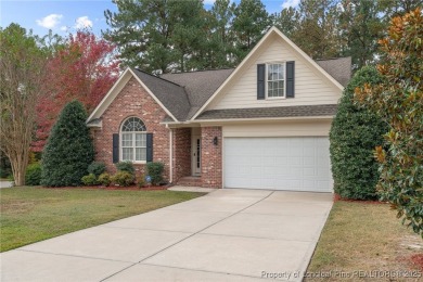 The best of both worlds! Family time downstairs & a bonus room on Anderson Creek Golf Club in North Carolina - for sale on GolfHomes.com, golf home, golf lot