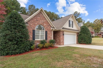 The best of both worlds! Family time downstairs & a bonus room on Anderson Creek Golf Club in North Carolina - for sale on GolfHomes.com, golf home, golf lot