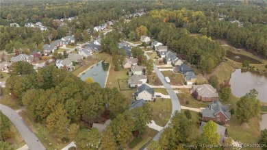 The best of both worlds! Family time downstairs & a bonus room on Anderson Creek Golf Club in North Carolina - for sale on GolfHomes.com, golf home, golf lot